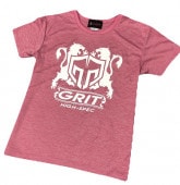 GRIT TRAINING DRY TEE 2203 TIGER PINK (LADIES SIZE