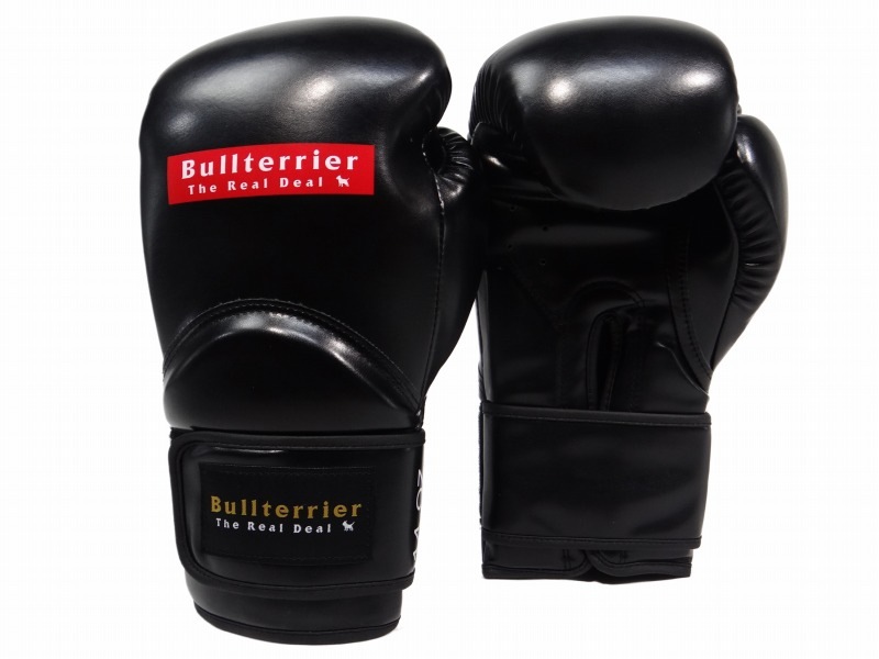 Bull terrier ボクシンググローブ 16oz BULL TERRIER ボクシンググローブ Basic 黒 | 競技別商品,キック