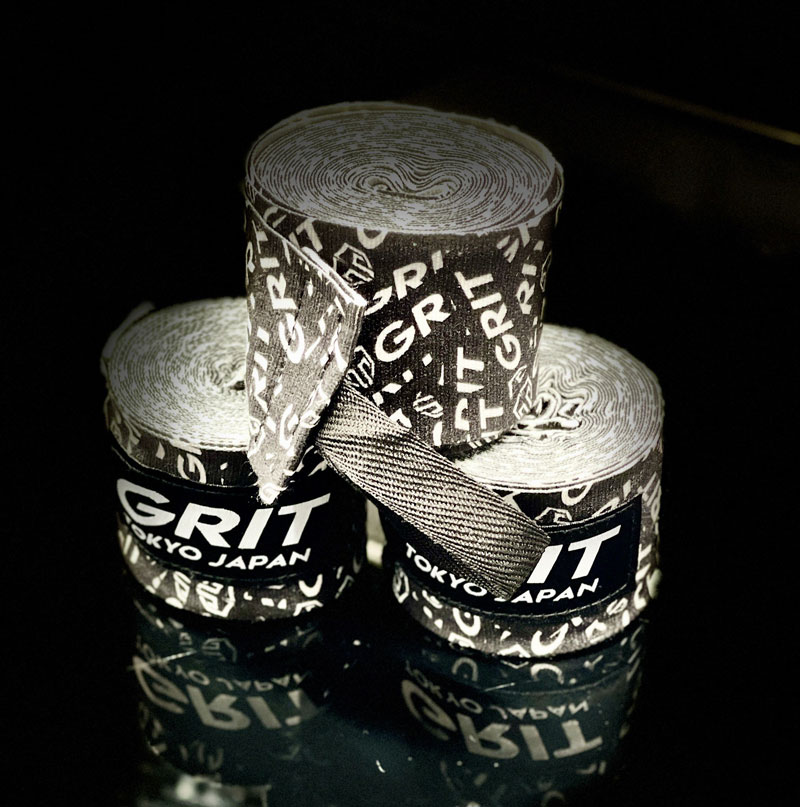 GRIT 2501 PATTERNED HAND WRAP バンテージ ハンドラップ 400cm | 競技