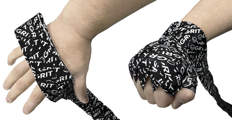 GRIT 2501 PATTERNED HAND WRAP GEL TYPE バンテージ ハンドラップ