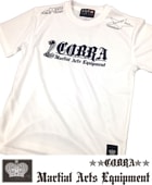 COBRA TRAINING DRY TEE 1705 COBRA LOGOWHITE