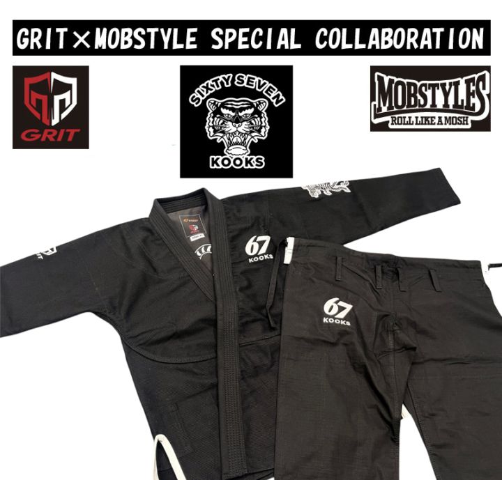 新発売 GRIT×MOBSTYLES 67KOOKS JIU-JITSU GI 2506 柔術衣