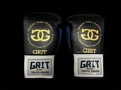 GRIT LACE UP BOXING GLOVE 2510 BLUE GOLD LOGO ɳ ܥ󥰥 ܳ