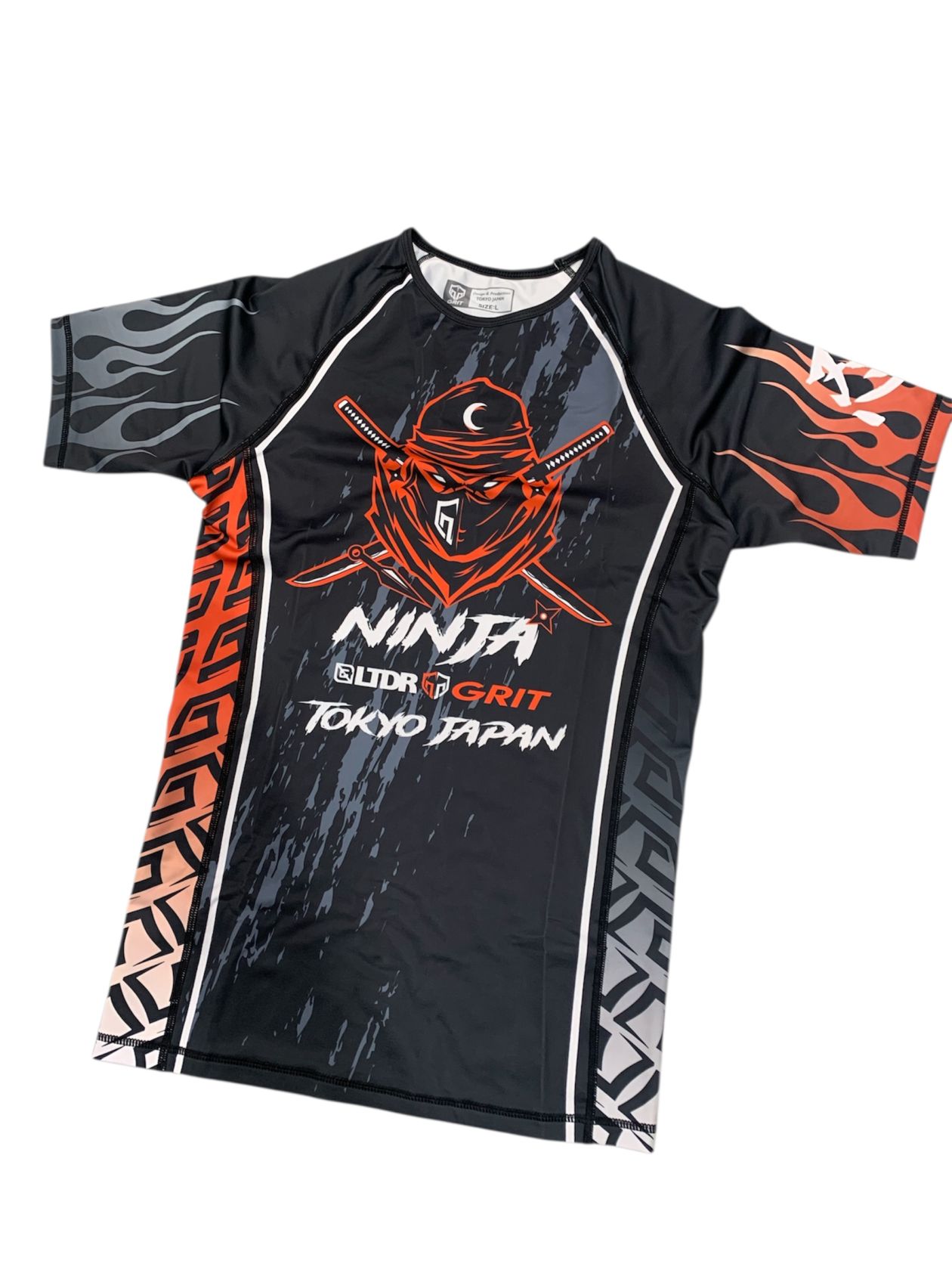 GRIT×LUTADOR 2601 NINJA HALF SLEEVE RASH GUARD ラッシュガード | 競技別商品,総合格闘技 ...