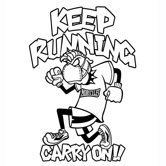 T����� KEEP RUNNING DRY Tee