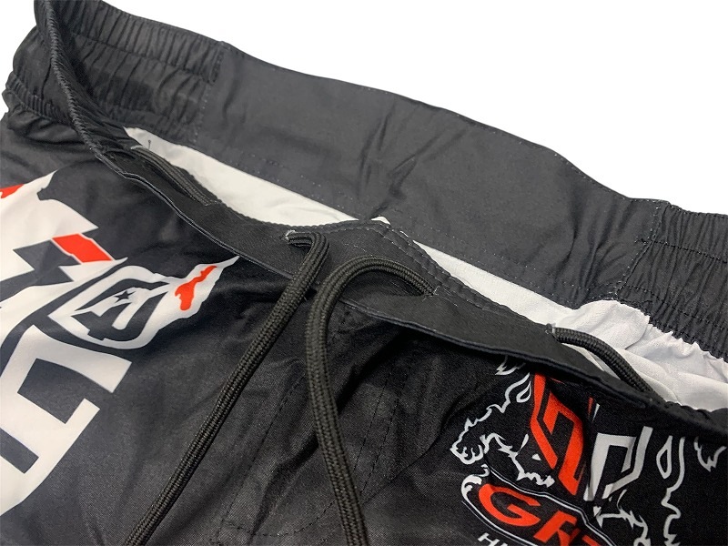 GRIT��LUTADOR 2507 LOGO HISTORY FIGHT SHORTS �ե����ȥ��硼�� MMA���硼��