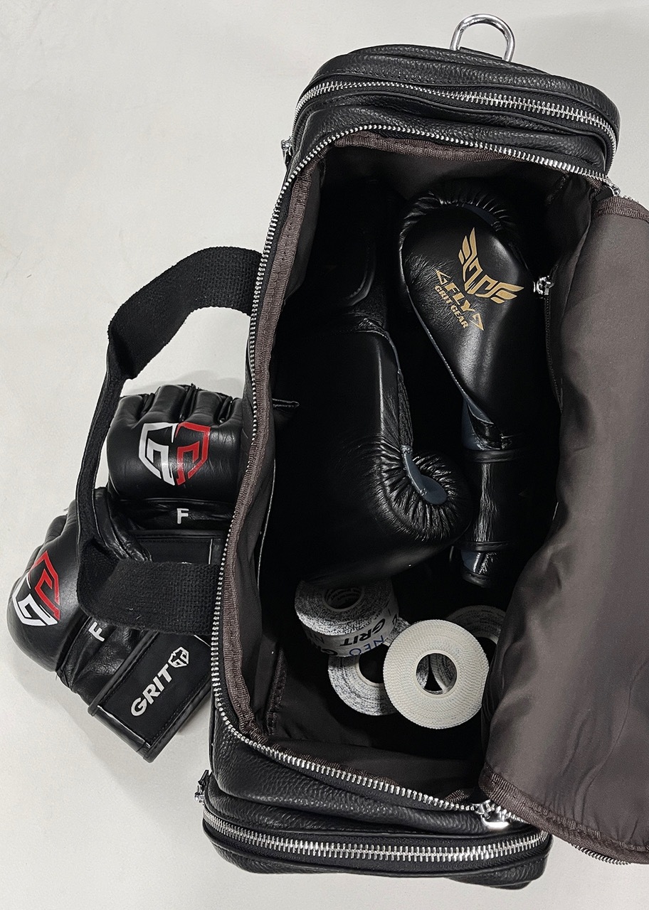 GRIT LEATHER 3WAY BAG "FLY" Designed by LTDR