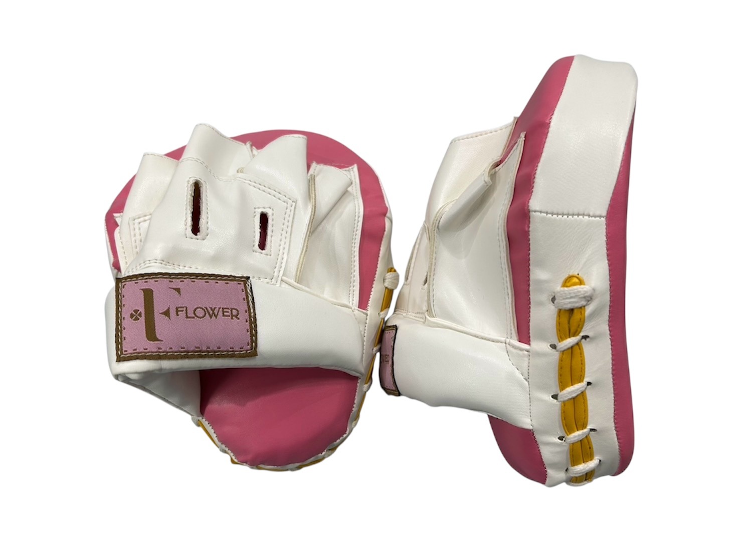 FLOWER FOCUS MITTS WH/PNK �ѥ���󥰥ߥå�