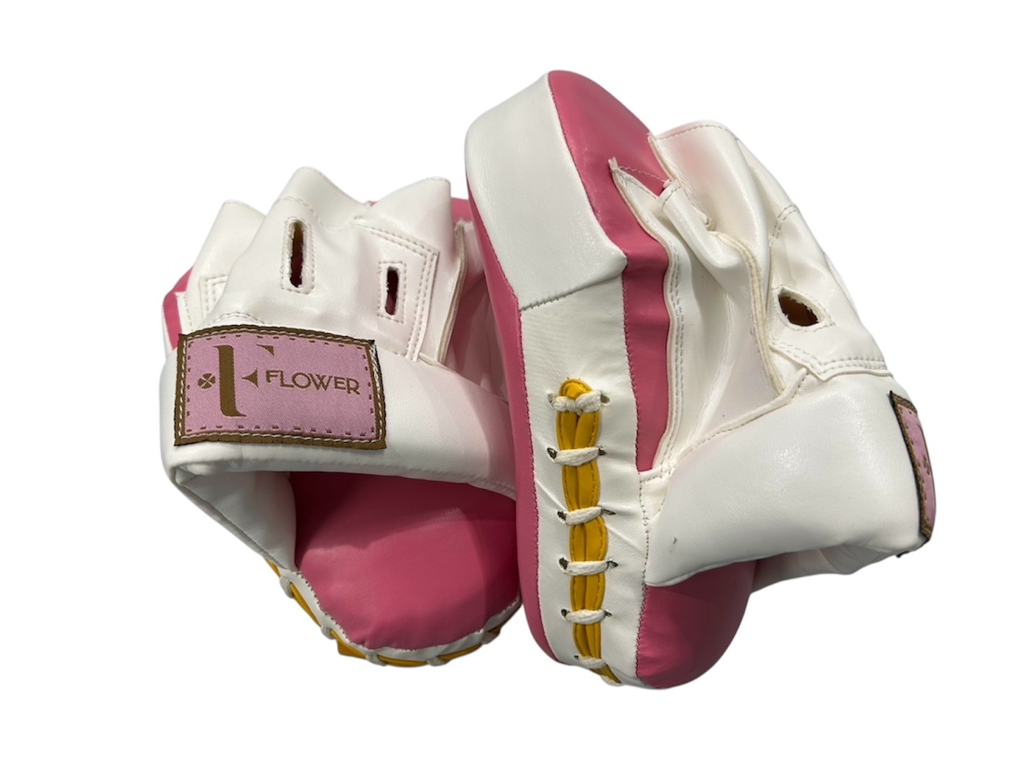 FLOWER FOCUS MITTS WH/PNK �ѥ���󥰥ߥå�