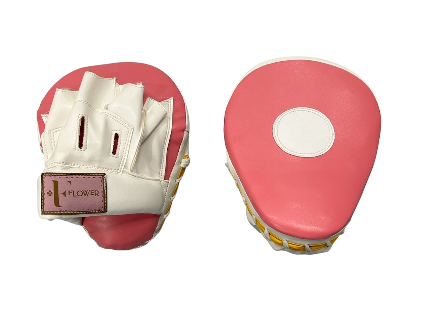 FLOWER FOCUS MITTS WH/PNK �ѥ���󥰥ߥå�