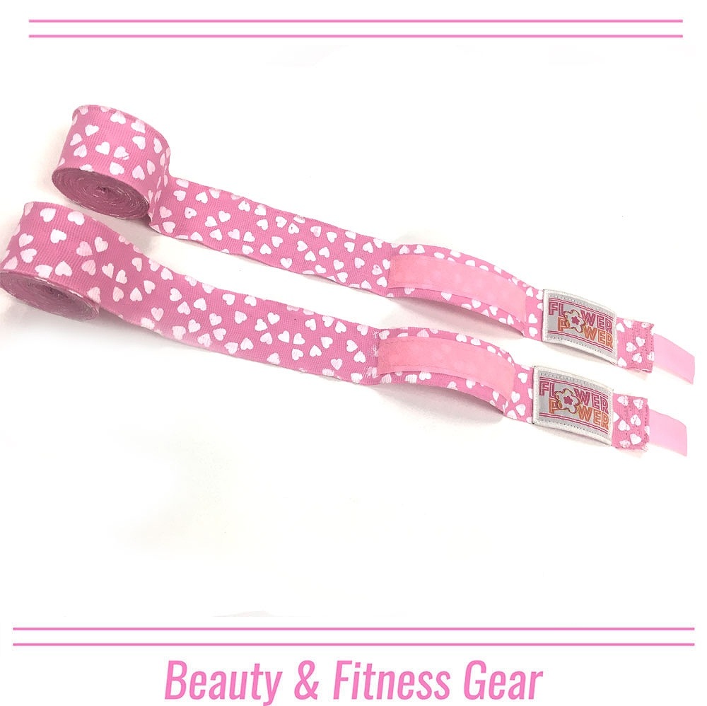 FLOWER Hand Wrap �Х�ơ��� 400cm PNK/WH