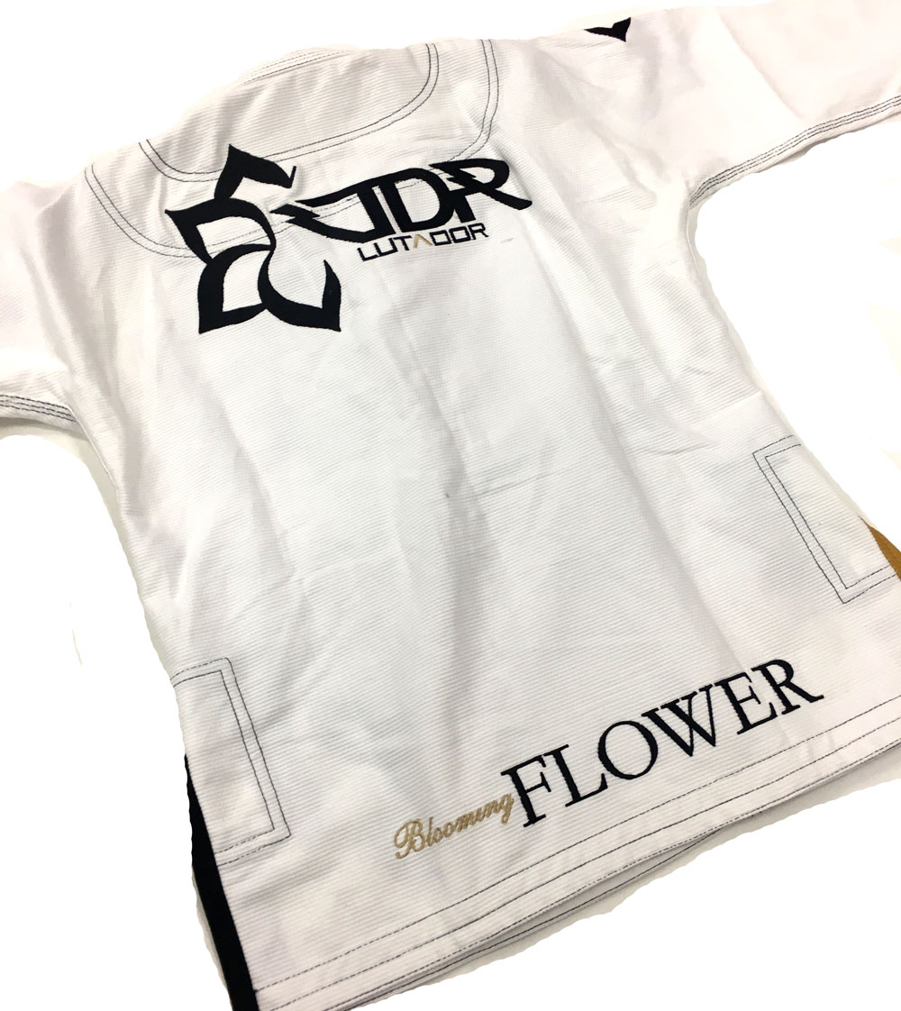 FLOWER��LUTADOR JIU-JITSU GI 1910 BLOOMING FLOWER