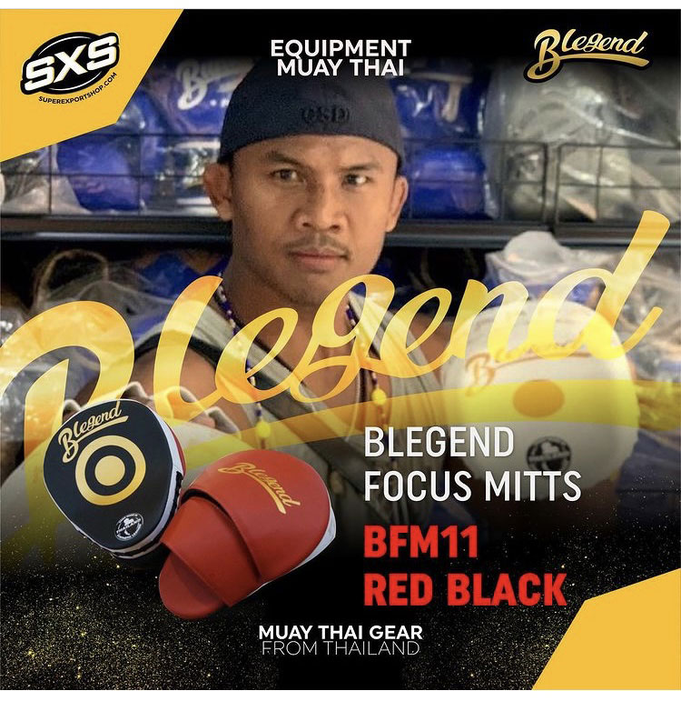 Blegend Focus Mitts BFM13 Red Black