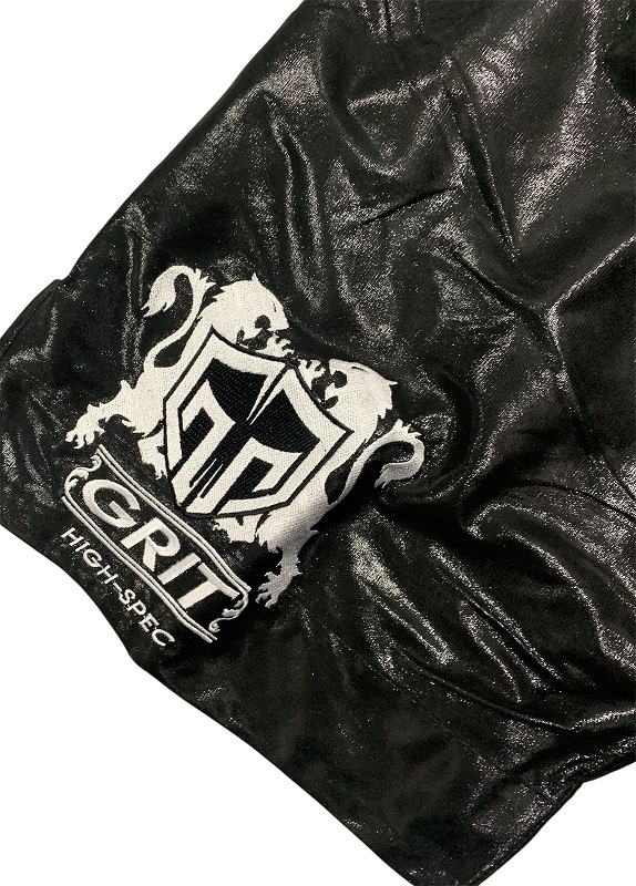GRIT BOXING LONG SHORTS BK LAME �ܥ����󥰥��硼�� �ܥ����󥰥ȥ�󥯥�