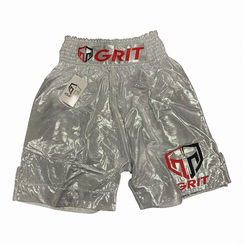 GRIT BOXING LONG SHORTS WH LAME �ܥ����󥰥��硼�� �ܥ����󥰥ȥ�󥯥�