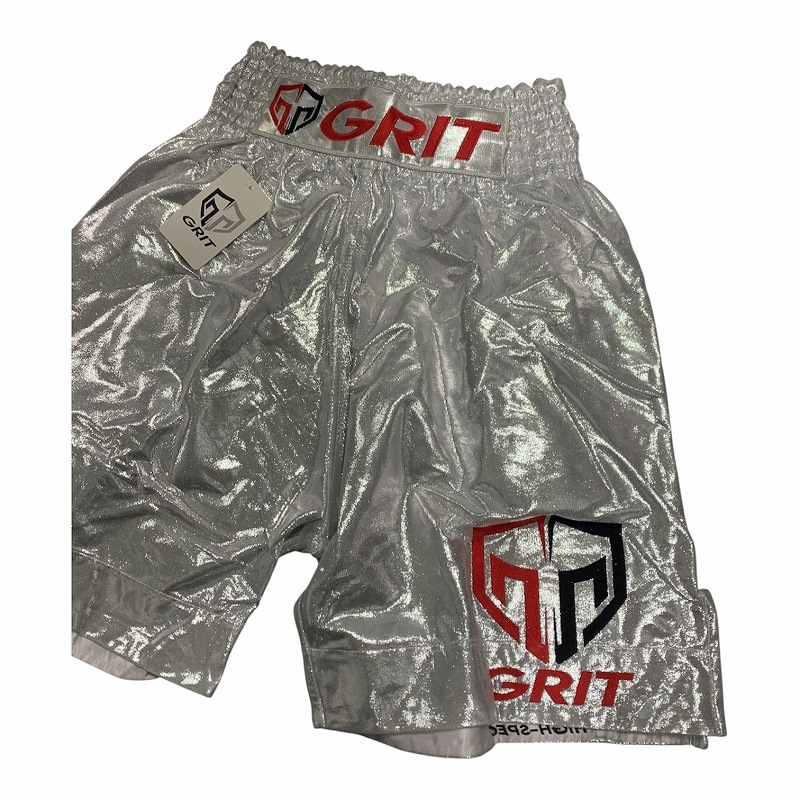 GRIT BOXING LONG SHORTS WH LAME �ܥ����󥰥��硼�� �ܥ����󥰥ȥ�󥯥�