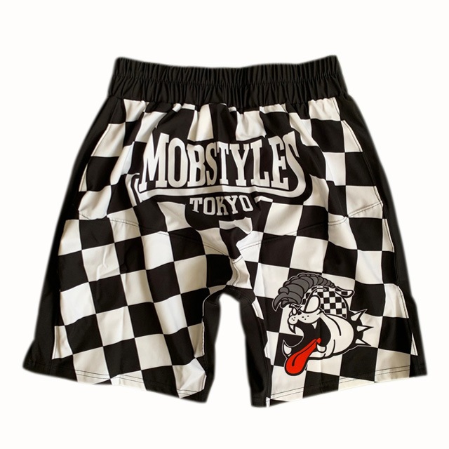 MOBSTYLES��MOSH �ѥ�� CHECKER ZIP�ݥ��å�̵��