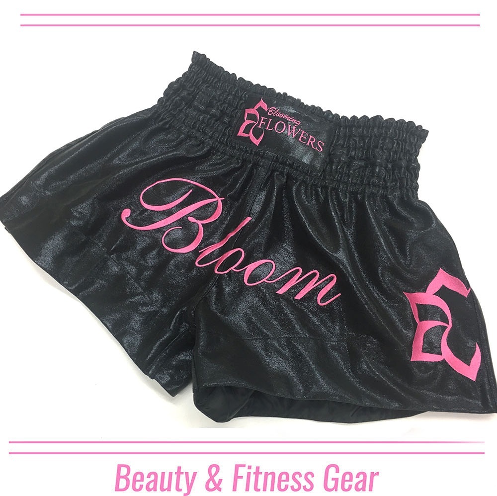 BLOOMING FLOWER MUAY THAI SHORTS