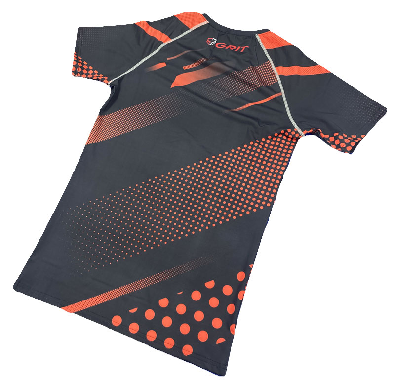GRIT GMC RASH GUARD BK/RD
