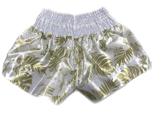 FLOWER MUAY THAI SHORTS HIBISCUS 2307