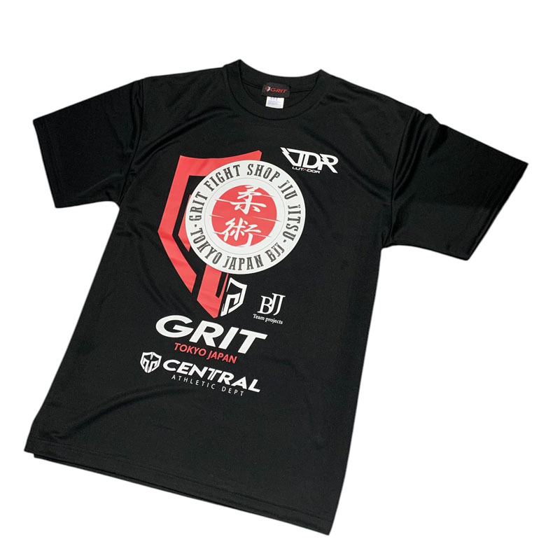 GRIT��LTDR  JIU JITSU SAMURAI TRAINING DRY TEE BK 2502