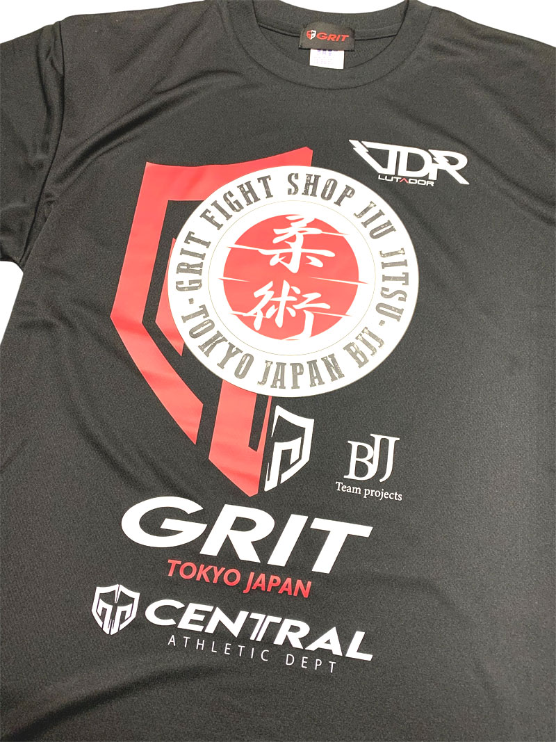 GRIT��LTDR  JIU JITSU SAMURAI TRAINING DRY TEE BK 2502