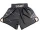 GRIT��LUTADOR 2603 GRAY STRETCH FABRIC MUAY THAI SHORTS ���å��ѥ�� ���ȥ�å�����