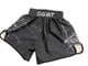 GRIT��LUTADOR 2603 GRAY STRETCH FABRIC MUAY THAI SHORTS ���å��ѥ�� ���ȥ�å�����