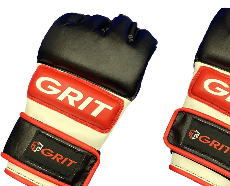 GRIT MMA GLOVE BK/WH/RD �����ץ�ե��󥬡��������֡�������