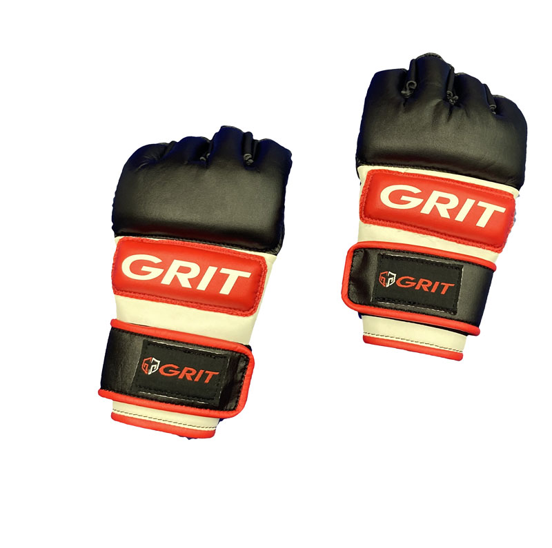 GRIT MMA GLOVE BK/WH/RD �����ץ�ե��󥬡��������֡�������