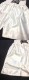 COBRA BOXING Long Shorts WHITE PLAIN
