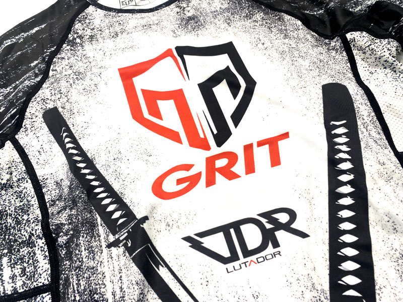 GRITLUTADOR 2407 SAMURAI LONG SLEEVE RASH GUARD å奬
