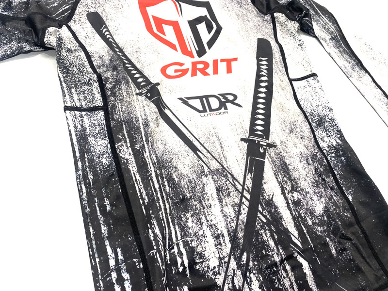 GRITLUTADOR 2407 SAMURAI LONG SLEEVE RASH GUARD å奬