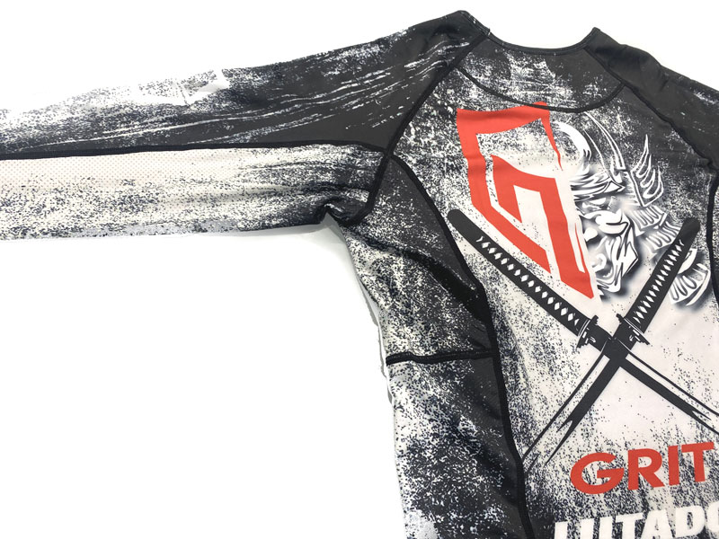 GRITLUTADOR 2407 SAMURAI LONG SLEEVE RASH GUARD å奬