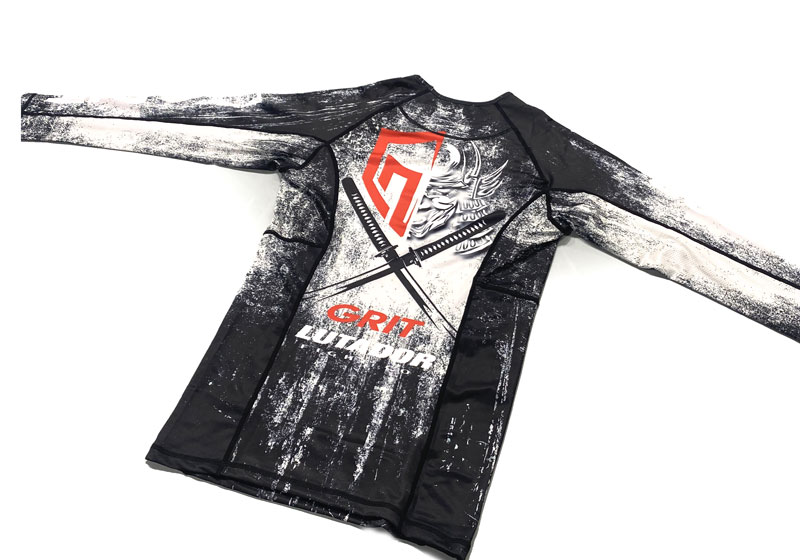 GRITLUTADOR 2407 SAMURAI LONG SLEEVE RASH GUARD å奬