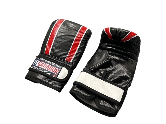 EL GANADOR BAG GLOVE BLACK/RED LINE(VICTOR )
