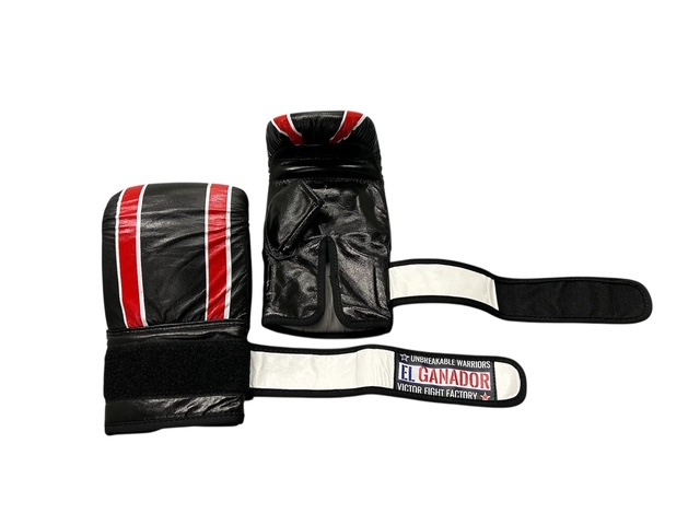 EL GANADOR BAG GLOVE BLACK/RED LINE(VICTOR )