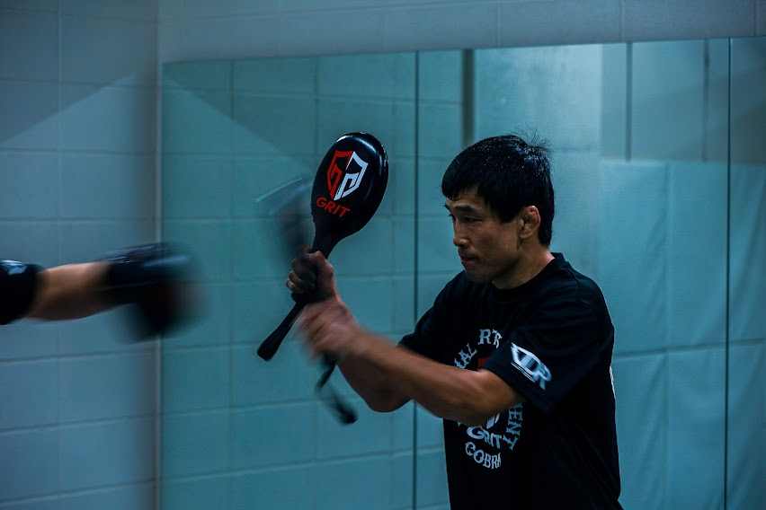 GRIT BOXING HAND MITTS 2008 BLACK High spec model