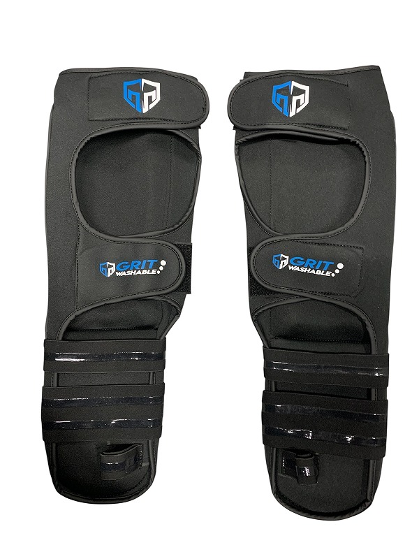 GRIT 2605 WASHABLE MMA SHIN GUARD BK /�����å���֥� ���󥬡���
