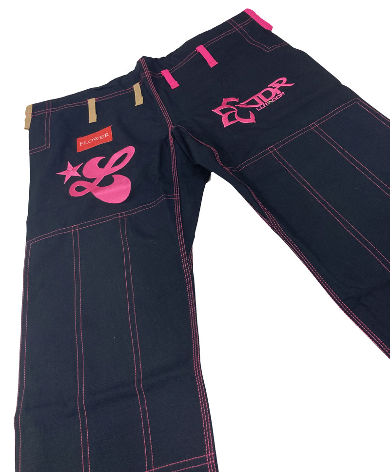 FLOWER��LUTADOR JIU-JITSU GI 1910 BLOOMING FLOWER BK