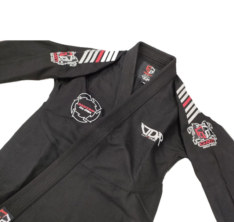 neutroGRITLUTADOR JIU-JITSU GI  2202 SPECIAL MODEL BK
