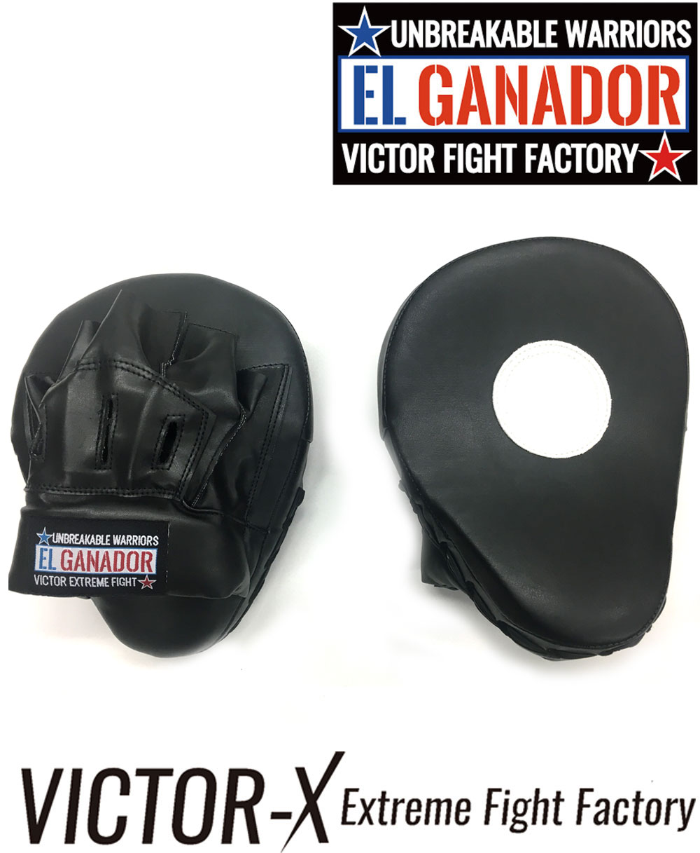 EL GANADOR FOCUS MITTS BLACK �ߥå� �ܥ����󥰥ߥå�