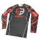 GRIT GMC 2109 LONG RASH GUARD BK/RD