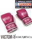 EL GANADOR VELCRO TYPE BOXING GLOVE PNK(VICTOR )