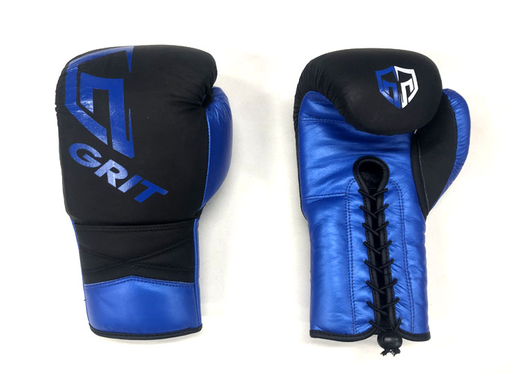 GRIT LACE UP BOXING GLOVE 2202 BLUE ɳ ܥ󥰥