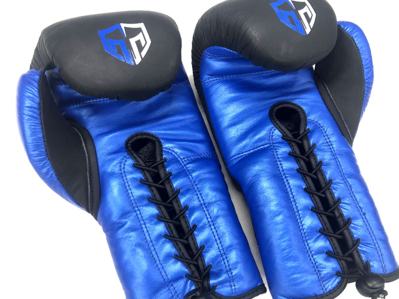 GRIT LACE UP BOXING GLOVE 2202 BLUE ɳ ܥ󥰥