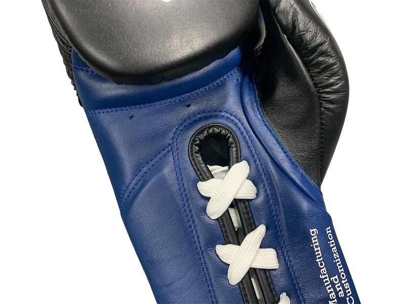 GRIT LACE UP BOXING GLOVE 2510 BLUE ����� ɳ�� �ܥ����󥰥������� �ܳ���