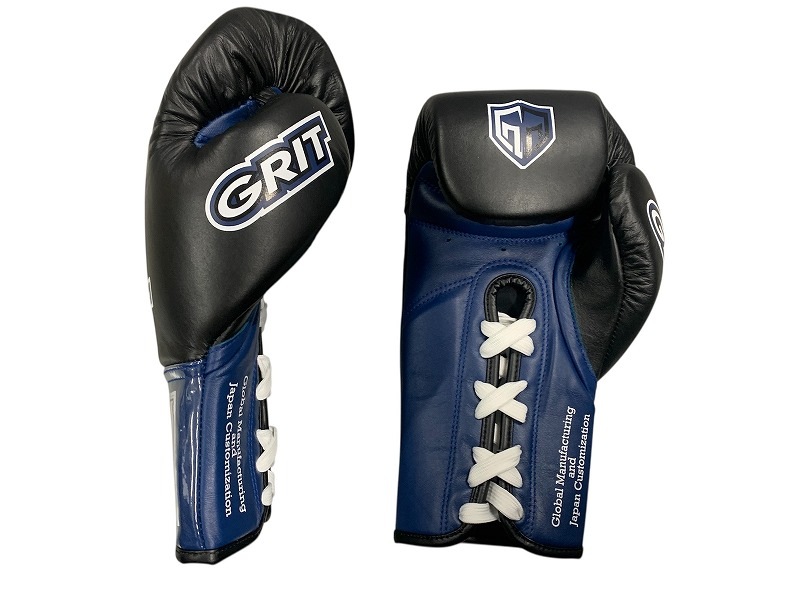 GRIT LACE UP BOXING GLOVE 2510 BLUE ����� ɳ�� �ܥ����󥰥������� �ܳ���