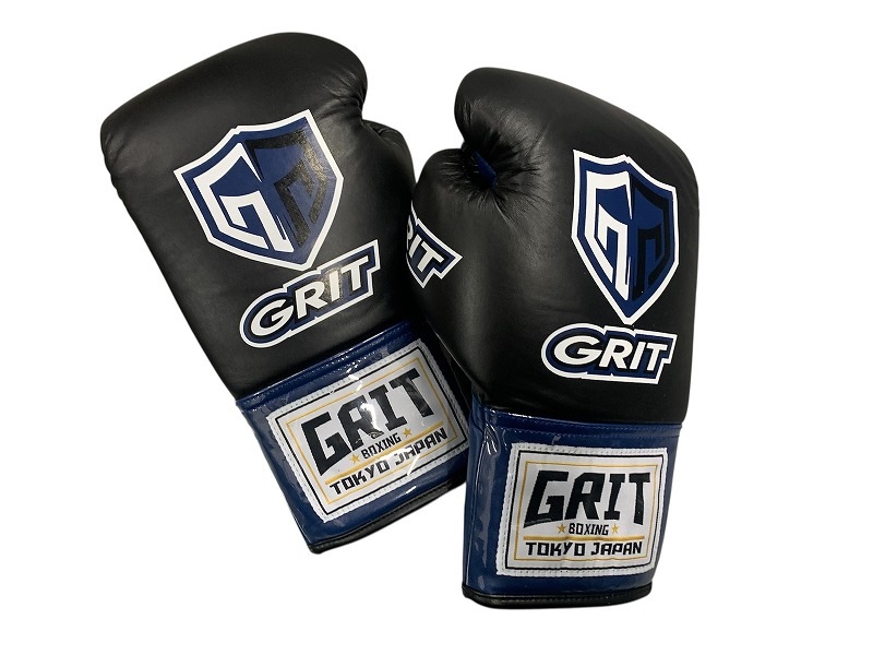 GRIT LACE UP BOXING GLOVE 2510 BLUE ����� ɳ�� �ܥ����󥰥������� �ܳ���