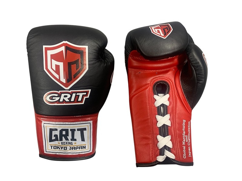 GRIT LACE UP BOXING GLOVE 2510 RED ����� ɳ�� �ܥ����󥰥������� �ܳ���